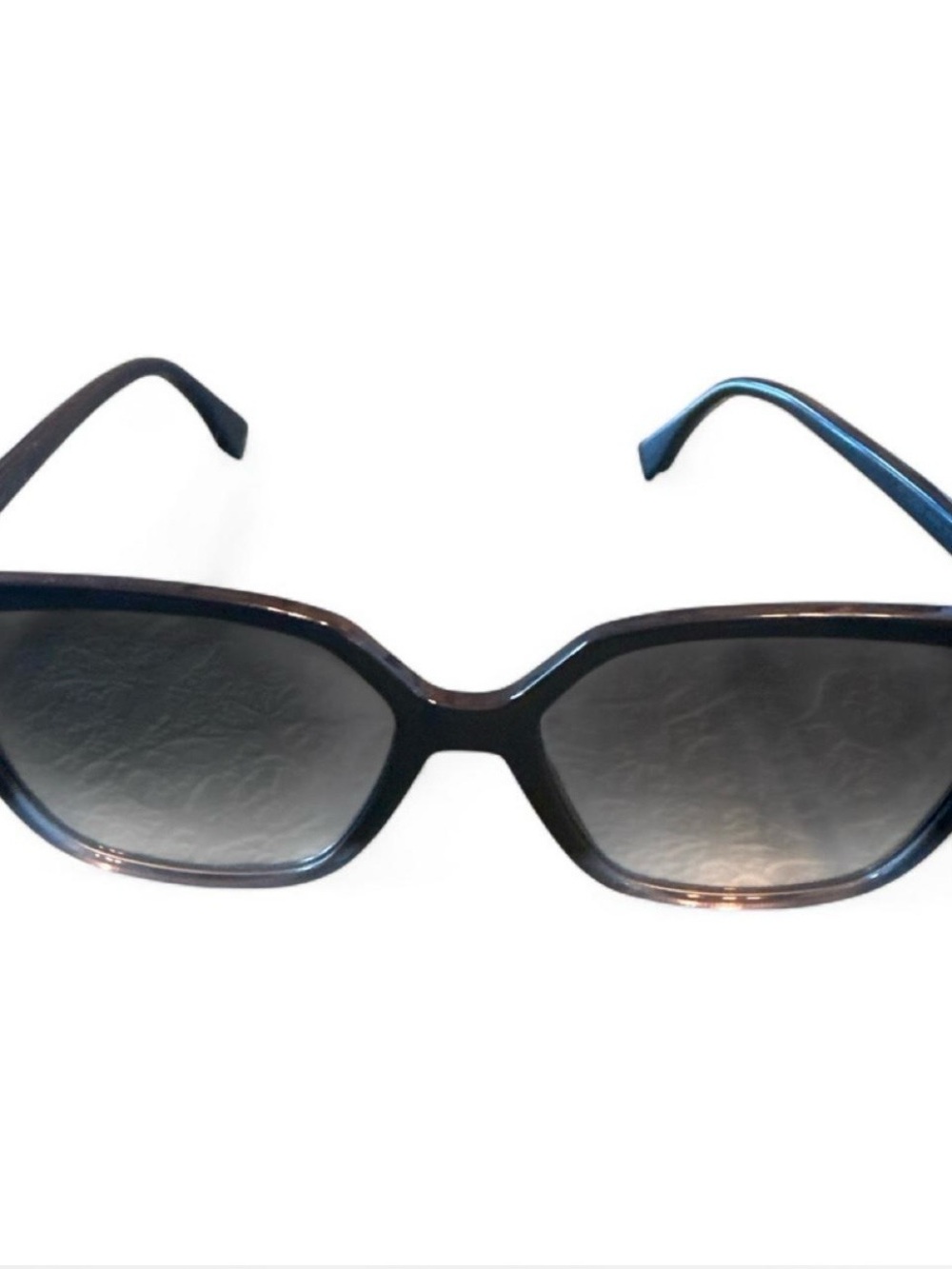 Fendi Black Gradient Lens Women's Sunglasses